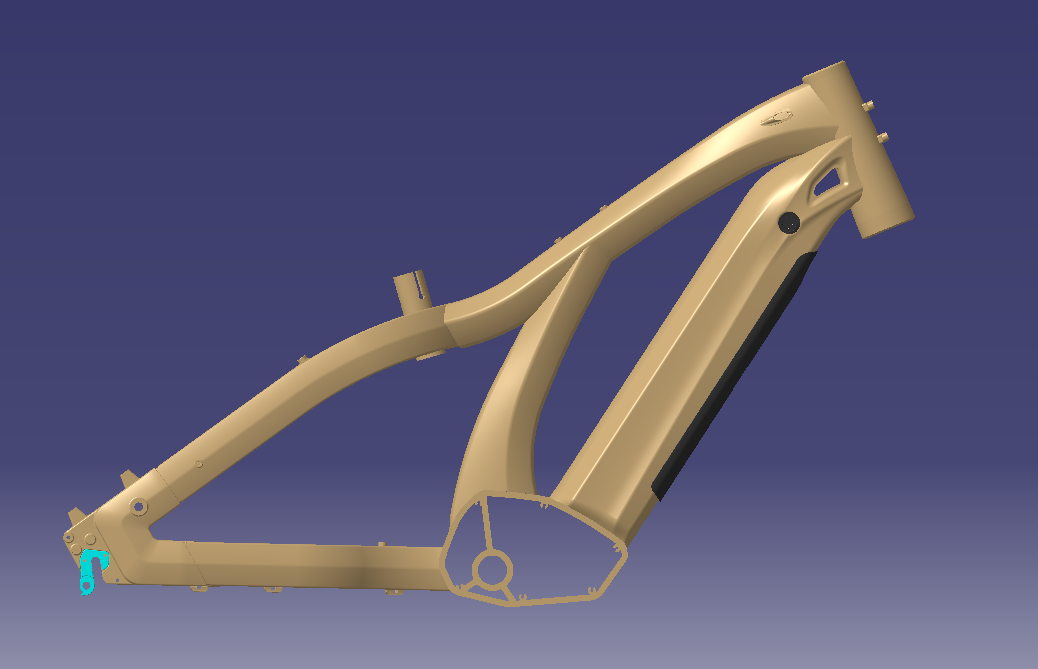 sobowo twintread 20 ebike frame